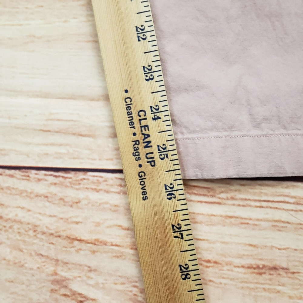 Uniqlo Pants Womens XL Beige Drawstring Elastic Waist Cotton Chino Straight Leg - Picture 5 of 7